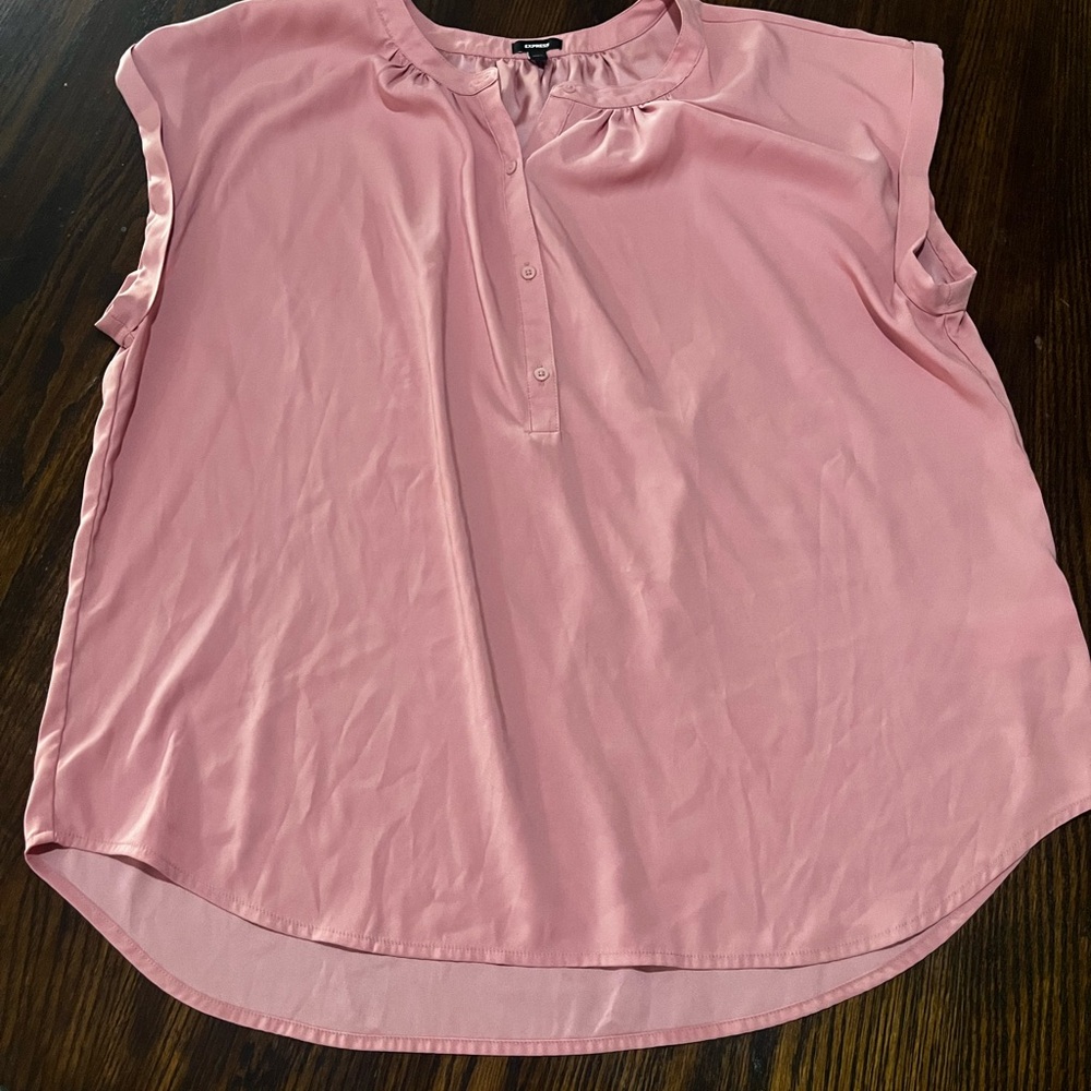 Pink express gramercy top